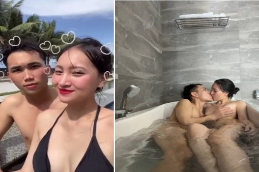Hạ My xoạc bạn trai trong chuyến du lịch