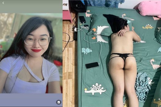 Chỗ kín của Kiều Giang thật ngon và ny thích đái sau