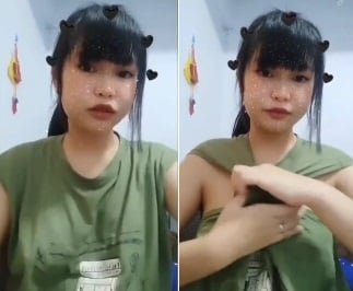 Em gái khoe hàng đẹp khiến đám bạn trầm trồ
