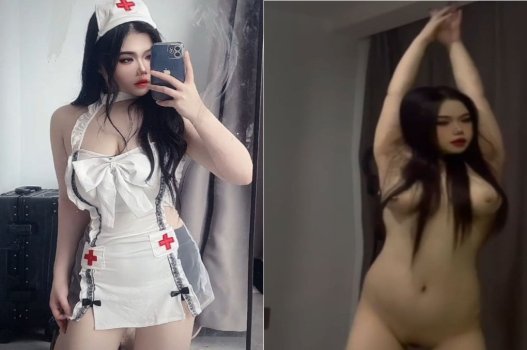 Y tá nóng bỏng chăm sóc bệnh nhân lúc khuya