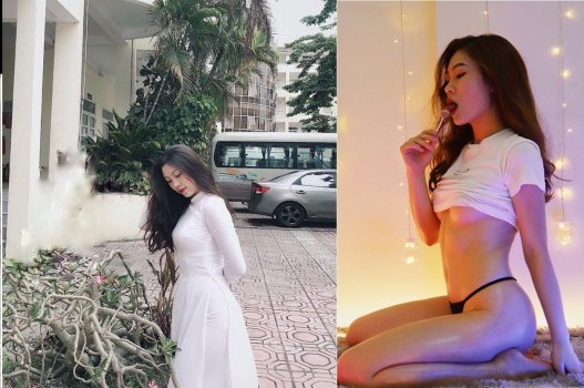 Thùy Nguyễn phô diễn bộ ngực sexy giữa đám đông