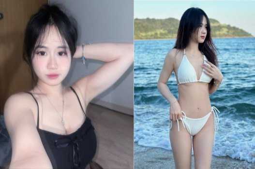 Chị có nước da trắng, mặt xinh dâm đãng trên TikTok